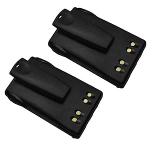 Battery with CLIP for Motorola EX500/EX600 (2-Pack)