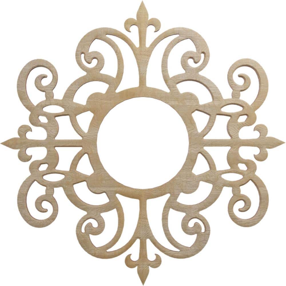 0.25 in. x 5.25 in. x 16 in. Wood Medallion Moulding price history on PriceWatchPro