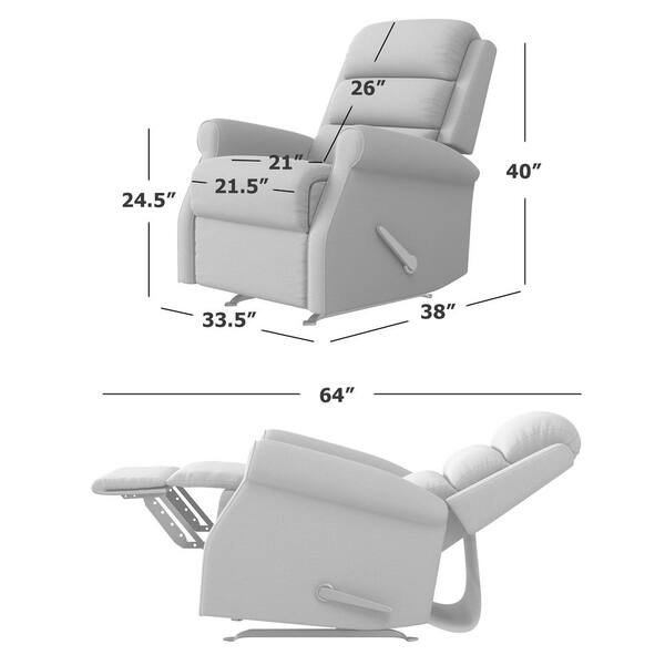 left handed recliner chair