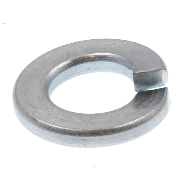 Prime-Line 1/4 in. Zinc Plated Steel Medium Split Lock Washers (100-Pack)
