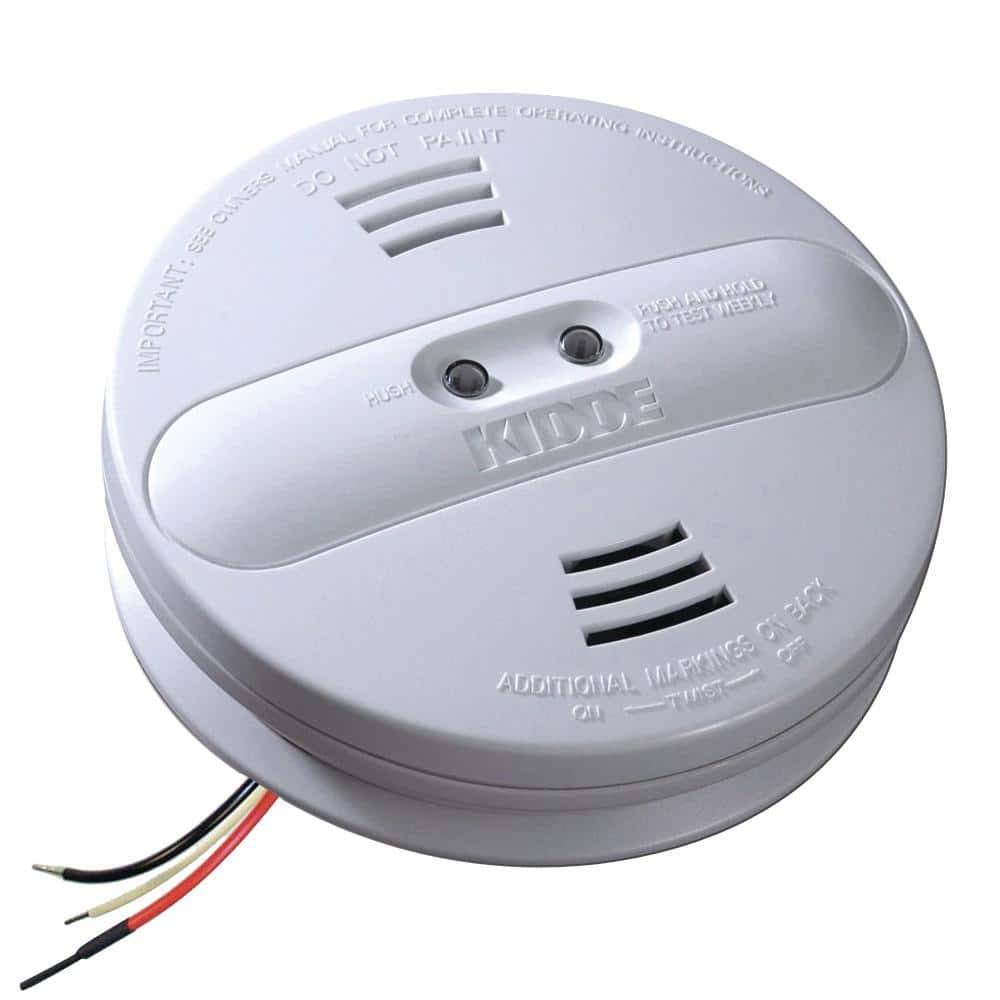 Kidde Firex Hardwired Smoke Detector with Ionization and Photoelectric Dual Sensors -  21007915-N