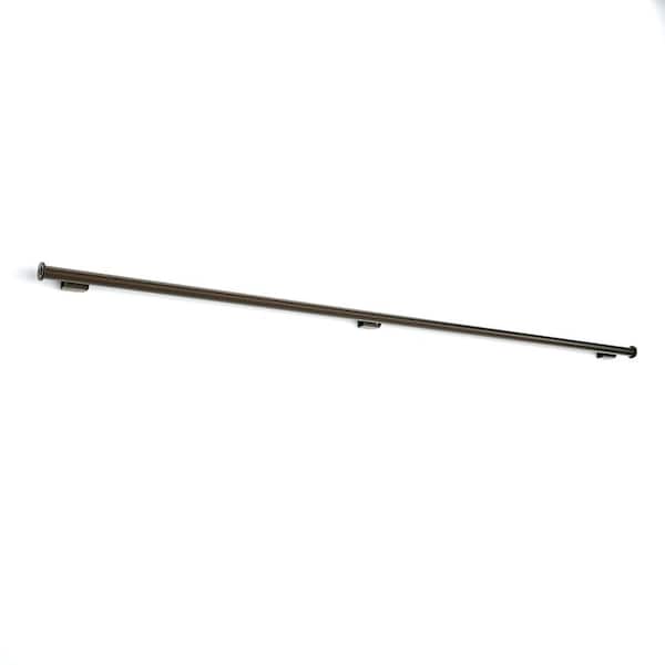 6 ft. Bronze Ladder Rail for Removable Ladder