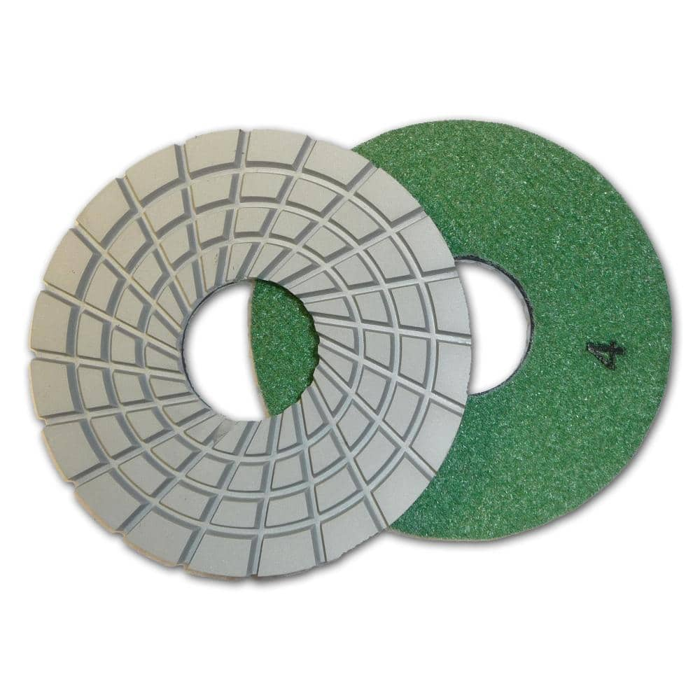  5 in. Con-Shine 5-Step Dry Diamond Polishing Pads Step 4