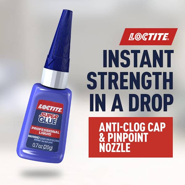 Super Glue 0.71 oz. Professional Liquid Clear Bottle (each)
