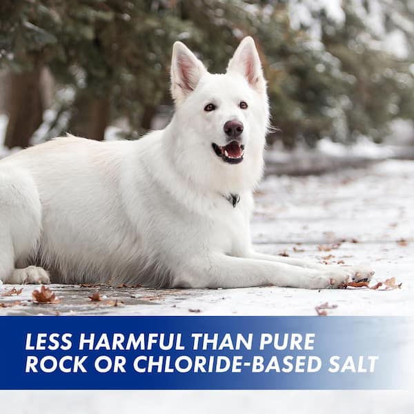 Keep It Green Pet Safe Ice Melt - 12lb Jug - Nontoxic Snow Melter Rock Salt  Pellets - Calcium Chloride Free 