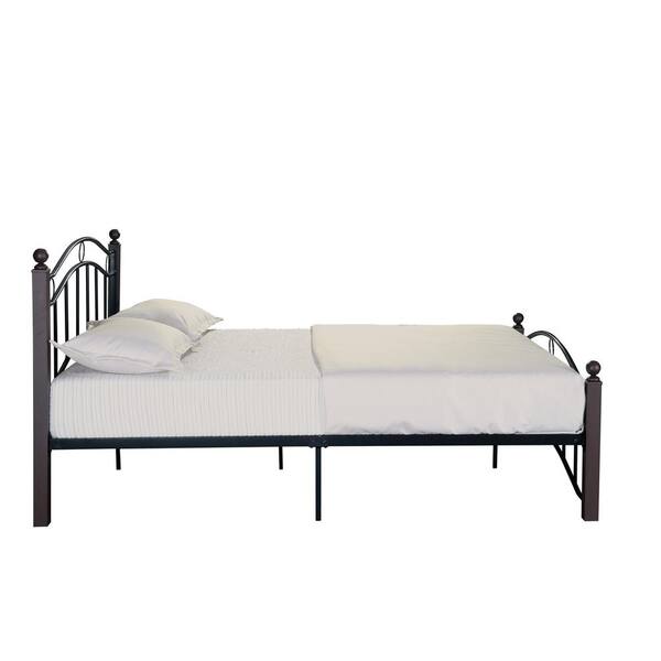 Metal Platform Bed Frame With Headboard, What Size Is A Standard Bed Frame