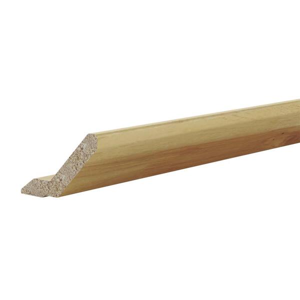 Hampton Bay 2 in. x 90 in. Crown Molding in Pure Hickory X6CM-HK - The ...