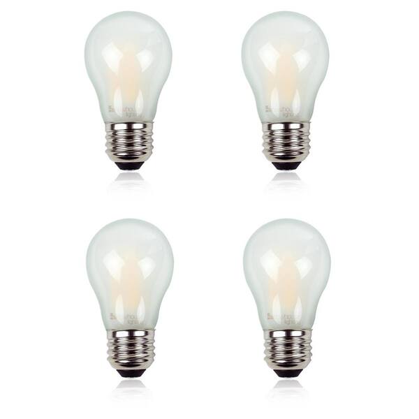 Newhouse Lighting 60-Watt Equivalent A15 LED Light Bulb with CEC and Title 20 Certification Warm White (4-Pack)