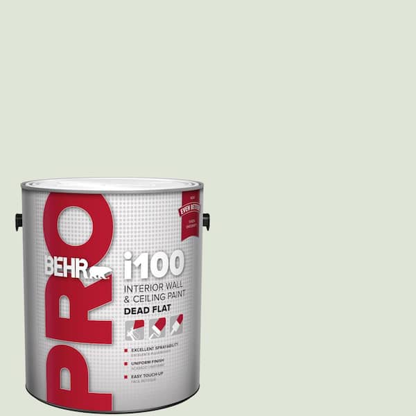 BEHR PRO 1 gal. #S390-1 Sounds of Nature Dead Flat Interior Paint