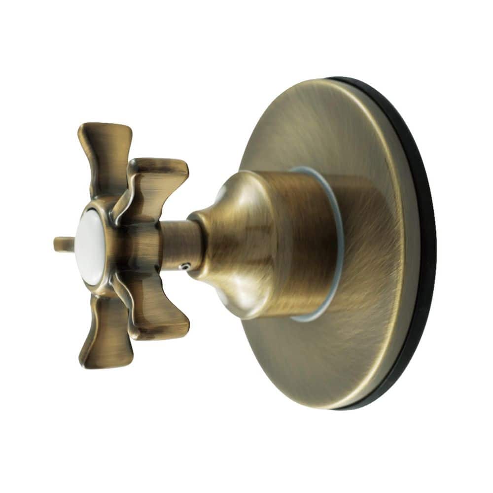 Hamilton 3/4 in. Single-Handle 1-Hole Wall Mount 6-Way Diverter Valve with Trim Kit in Antique Brass price history on PriceWatchPro