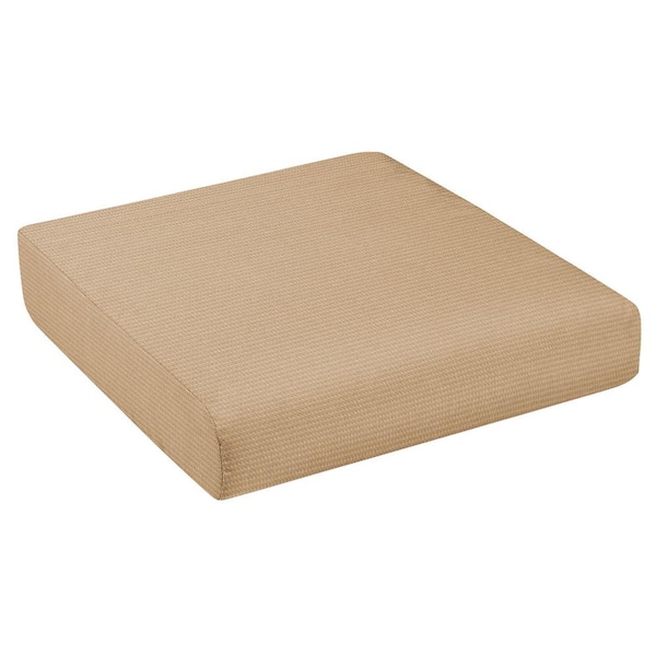 SORRA HOME Outdura ETC Fawn Rectangle Outdoor Seat Cushion
