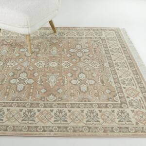 Honore Pink 5 ft. x 7 ft. Oriental Area Rug