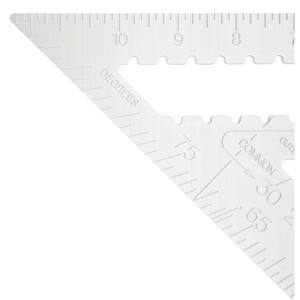 7 in. and 12 in. Aluminum Rafter Square Set