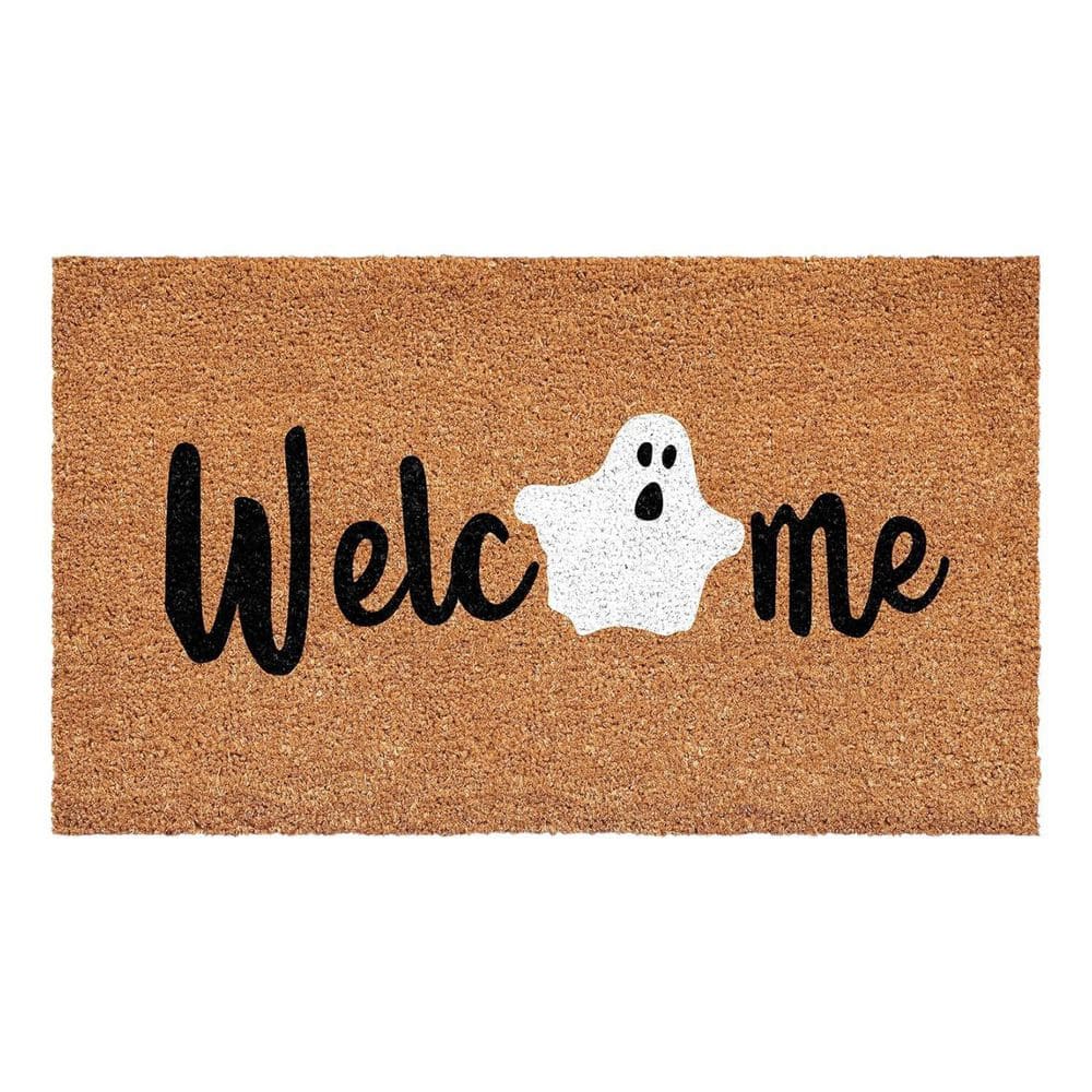 Multi-Colored 29 in. x 17 in. Coir Outdoor Door Mat price history on PriceWatchPro