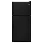 30 in. 18.3 cu. ft. Top Freezer Refrigerator in Black