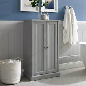Seaside Gray Accent Cabinet