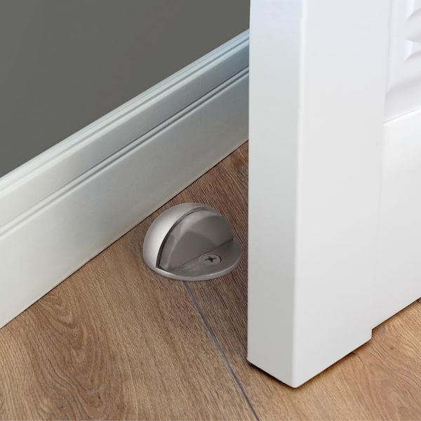 Dome Door Stop Satin Nickel 5 Pack ǀ Hardware & Locks ǀ Today's