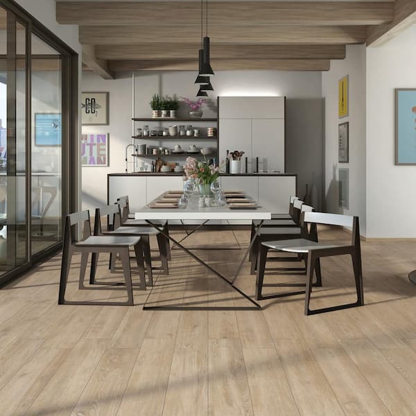 Othello 8 in. x 48 in. Honed Clay Porcelain Tile (10.33 sq. ft./Case)