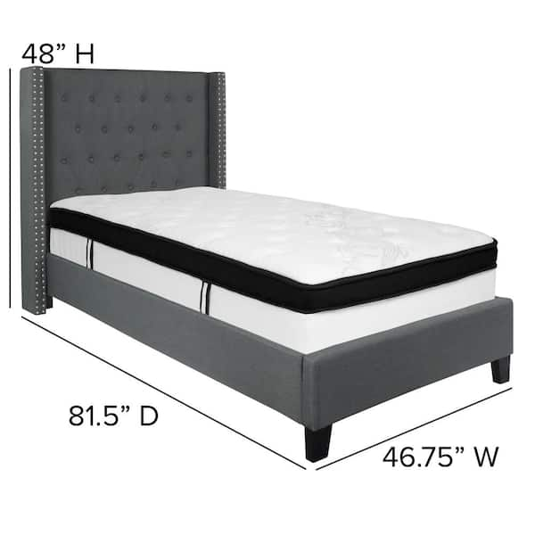 Twin bed and box deals spring set