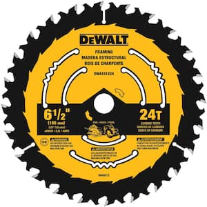 DEWALT DW5258 6-1/2" X 48t Ultra Fine Finishing Blade for Corded TrackSaw for sale online 