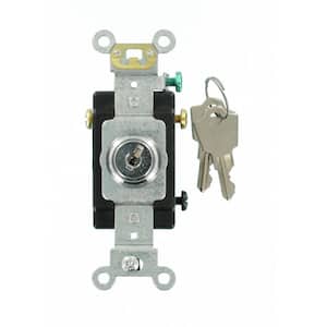 20 Amp Industrial Grade Heavy Duty 3-Way Key Locking Switch
