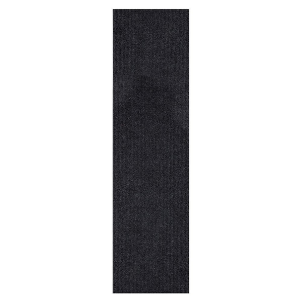 M+A Black Non-Woven PET Carpet Sure Stride™ Slip Resistant Indoor Mat -  100'L x 3'W Roll