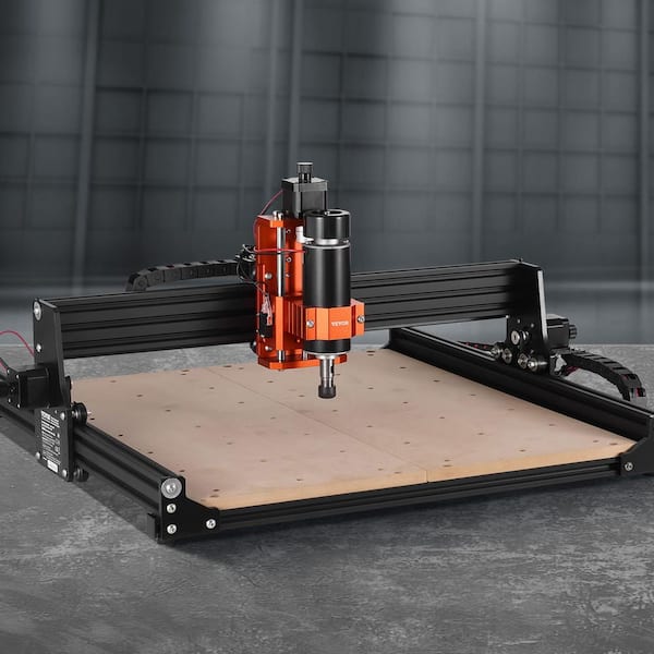 SKYSHALO Aluminum Alloy CNC Router Machine 300-Watt 23.6 in