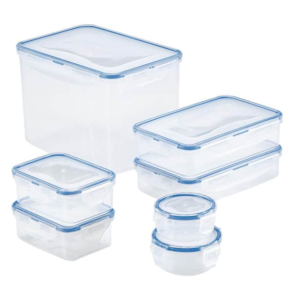 9'' x 9'' Flat Top 3-Compartment Food Container, 3.5 deep (Set of 4 e –