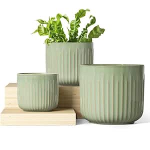 PLTPS グリーン ITOPFOX Garden 8 in. L x 7.94 in. W x 7.28 in. H Green