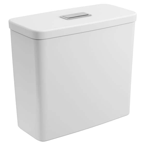 GROHE Eurocube 1.28 GPF/1.0 GPF Dual Flush Toilet Tank Only in Alpine White