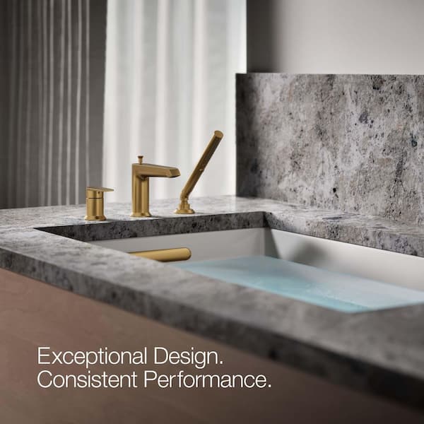 KOHLER Hint Single-Handle Deck-Mount Roman Tub Faucet with