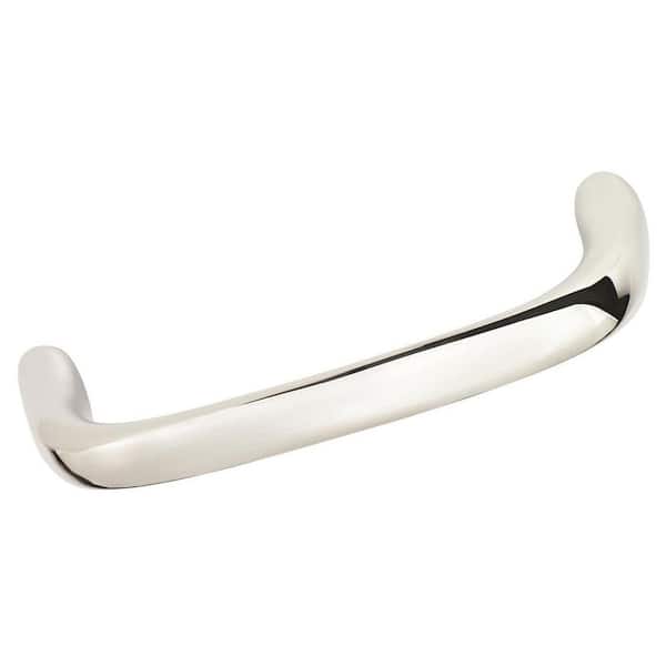 Amerock Dulcet 3-3/4 in (96 mm) Center-to-Center Polished Chrome Drawer Pull