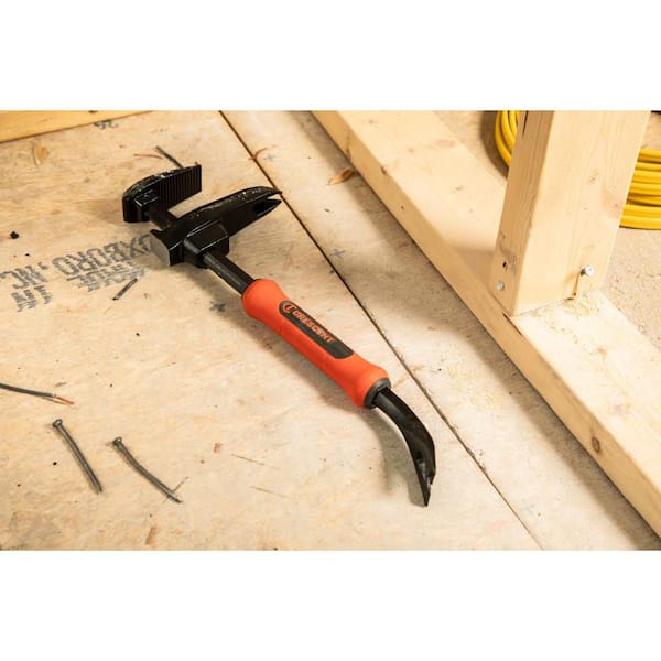 Crescent 16 in. Adjustable Board Bending Pry Bar with Nail Puller