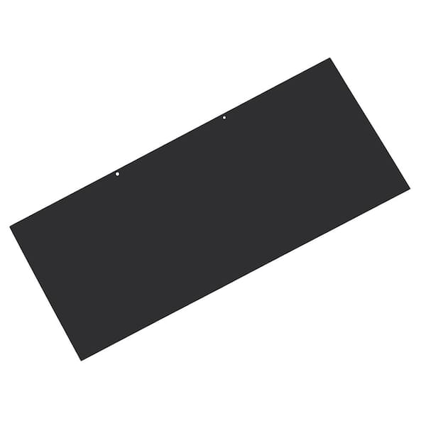 Bilco Classic Series BR-1 43.1875 in. x 18 in. x .1046 in. Matte Black Powder Coated Steel Extension for Cellar Door