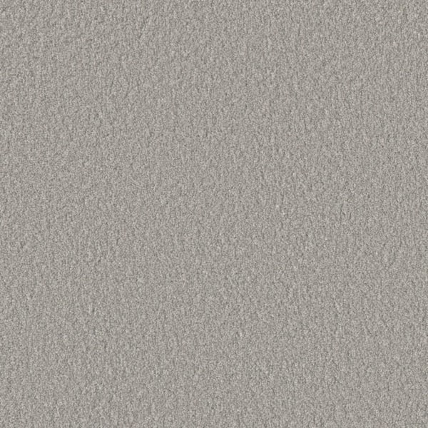 Lifeproof Blissful I - Beaming Gray - 45 oz. SD Polyester Texture Installed Carpet