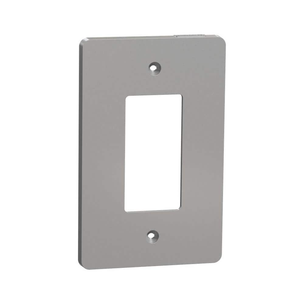 X Series 1-Gang Mid Size Plus Wall Plate Cover Decorator/Rocker Matte Gray price history on PriceWatchPro