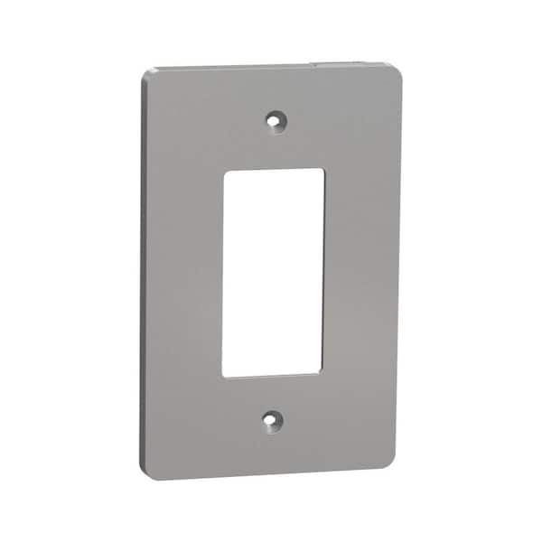 Square D X Series 1Gang Mid Size Plus Wall Plate Cover Decorator