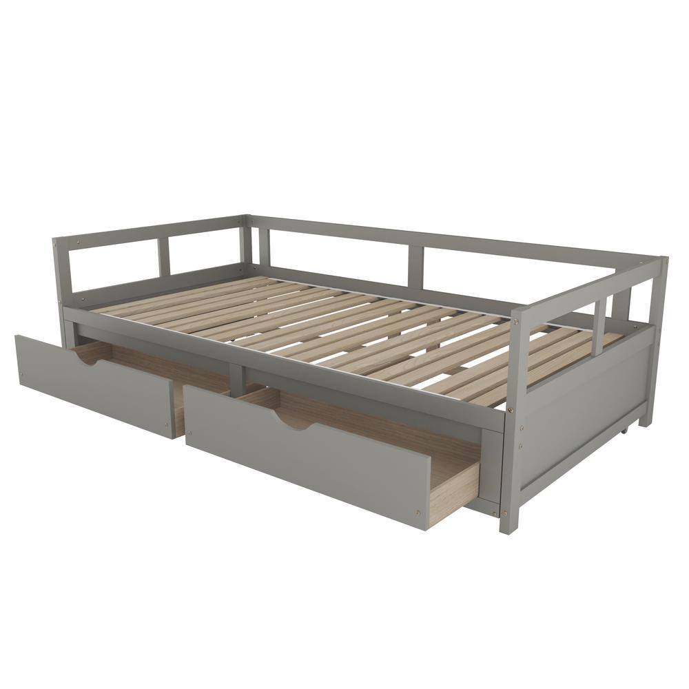 wetiny Extendable Bed Daybed, Twin. Sofa Bed for Bedroom Living Room ...