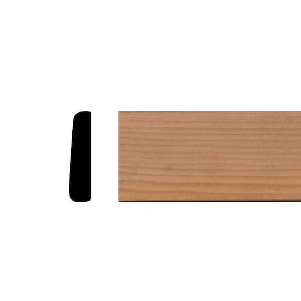 Builder's Choice OP3422 5/16 in. x 1-3/16 in. x 84 in. Hemlock Wood Stop Molding