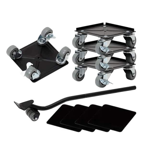 Angel Sar Furniture Movers with Wheels and Furniture Lifter, Total Weight 660 lbs. (4-Pack)