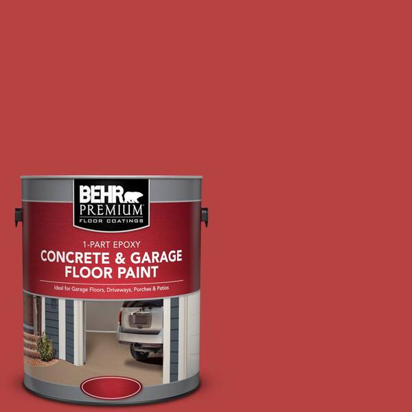 BEHR Premium 1 gal. #M160-7 Raging Bull 1-Part Epoxy Satin Interior/Exterior Concrete and Garage Floor Paint