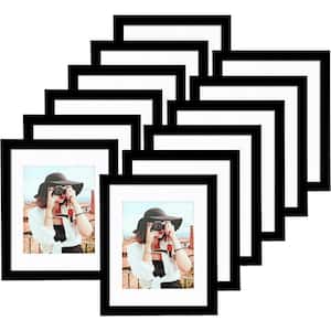 8 in. x 10 in. Black Picture Frame (Set of 12)