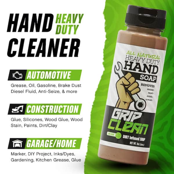 Goo Gone Hand Cleaner - 18 Ounce - Degreaser No Water Needed Rinse, Perfect for Mechanics and Working in The Garage, Natural Pumice Plus Aloe