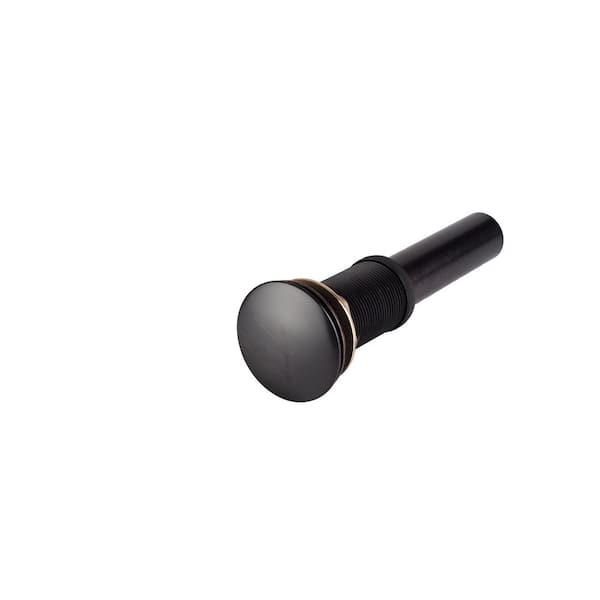 Brienza Bathroom Vessel Sink Umbrella Drain without Overflow in Oil Rubbed Bronze
