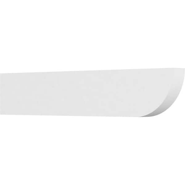 Ekena Millwork 3 in. x 8 in. x 42 in. Standard Durham Architectural Grade PVC Rafter Tail Brace