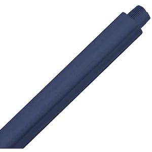9.5 in. Extension Rod in Navy Blue