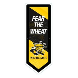 9 in. x 23 in. Wichita State University Pennant Plug-in LED Lighted Sign