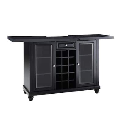 Cambridge Black Bar with Sliding Top