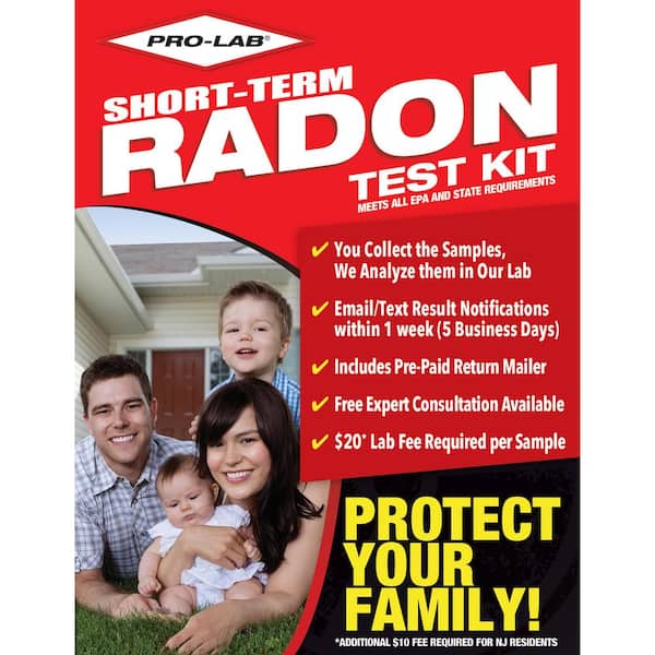 Pro Lab Radon Gas Test Kit Ra100 The