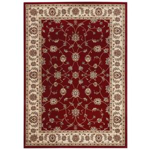 Claire Red 4 ft. x 6 ft. Area Rug